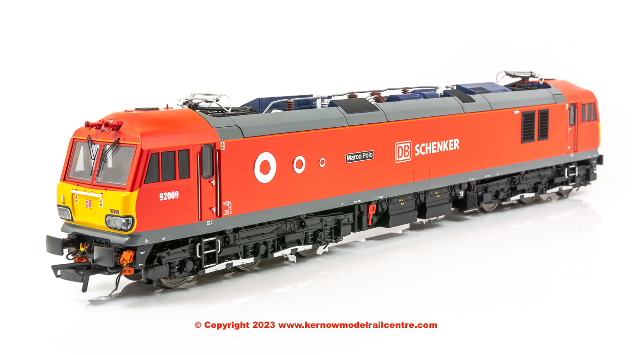 ACC2192 Accurascale Class 92 Electric Locomotive number 92 009 'Marco Polo' - DB Schenker